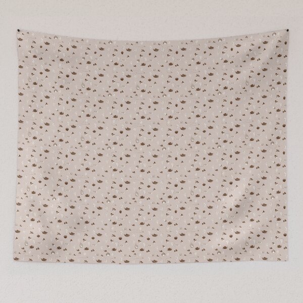 Item preview, Snail Trail in cream designed and sold by JessieFroese.