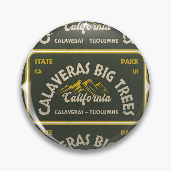 Item preview, Calaveras Big Trees State Park, Calaveras - Tuolumne, California, badge design designed and sold by Wanderful-roads.