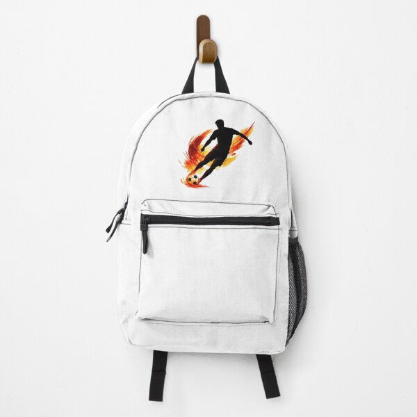 Item preview, Soccer Player Fire Kick Football Action Design designed and sold by IvannaMoroz.
