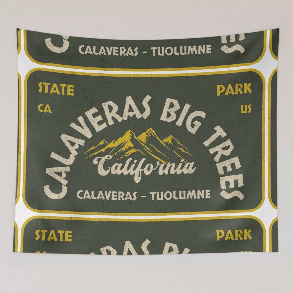 Item preview, Calaveras Big Trees State Park, Calaveras - Tuolumne, California, badge design designed and sold by Wanderful-roads.