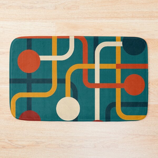 Item preview, Retro Geometric Pattern with Vibrant Colors   designed and sold by Artozat.