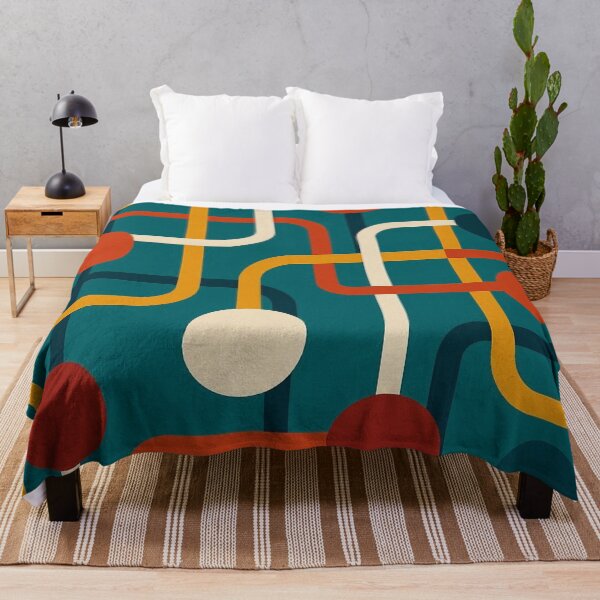 Item preview, Retro Geometric Pattern with Vibrant Colors   designed and sold by Artozat.