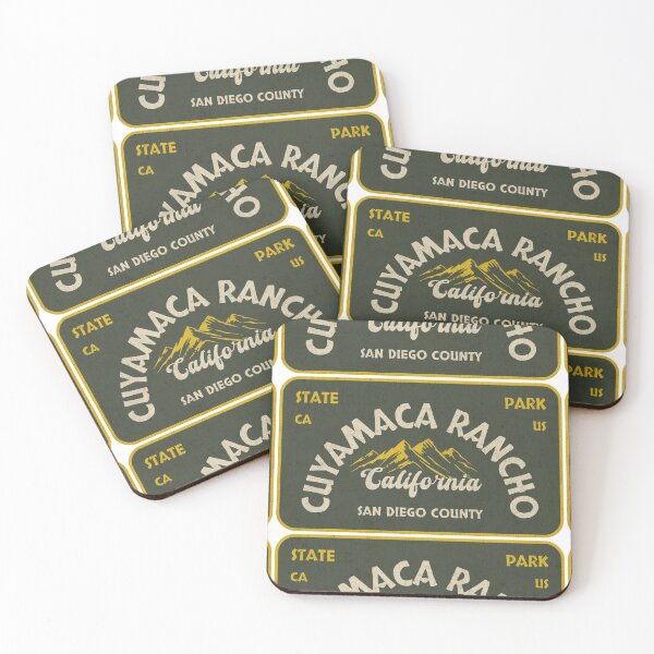 Item preview, Cuyamaca Rancho State Park, San Diego County, California, badge design designed and sold by Wanderful-roads.