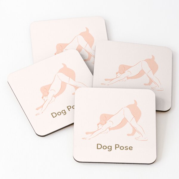 Item preview, Yoga Dog Pose  designed and sold by WellspringXflow.