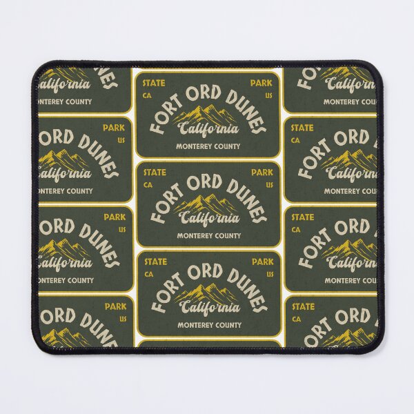 Item preview, Fort Ord Dunes State Park, Monterey County, California, badge design designed and sold by Wanderful-roads.