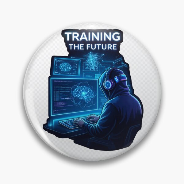 Item preview, Training The Future AI Developer Shirt | Machine Learning Programmer Cyberpunk Design designed and sold by Noctavia07.