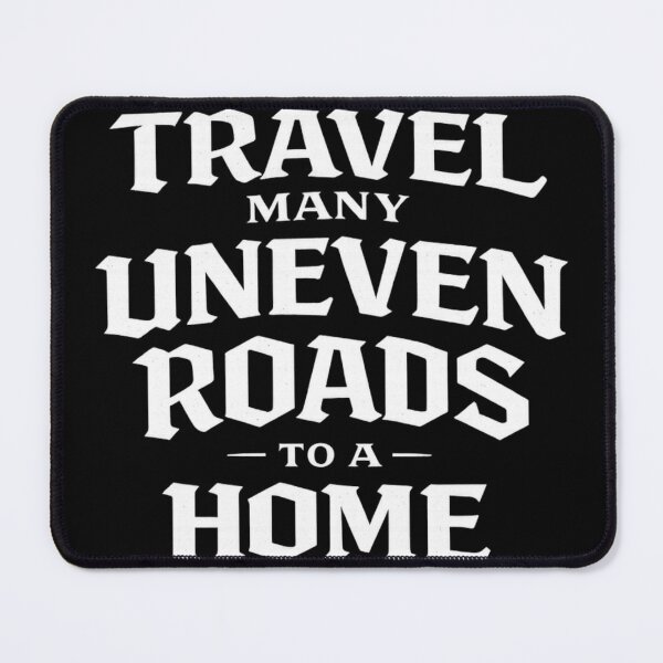 Item preview, Travel many uneven roads to a home - vintage shirt designed and sold by Obiechefu.