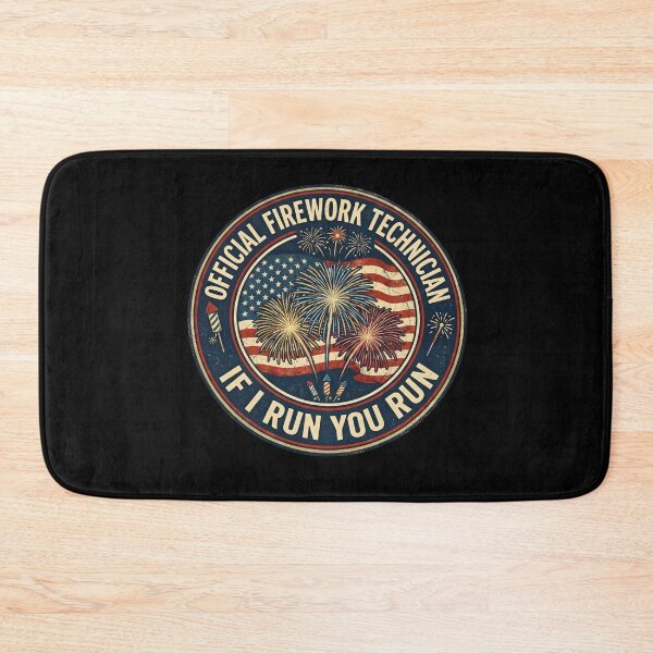 Item preview, Official Fireworks Technician  designed and sold by THREE LITTLE BEANS.