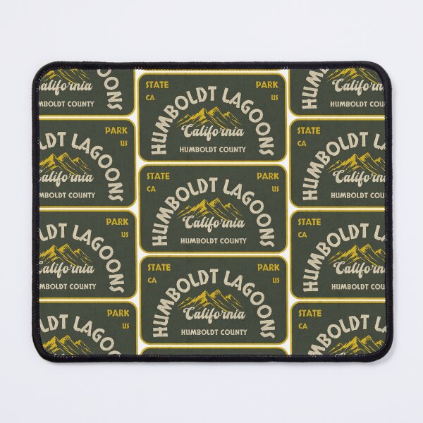 Item preview, Humboldt Lagoons State Park, Humboldt County, California, badge design designed and sold by Wanderful-roads.