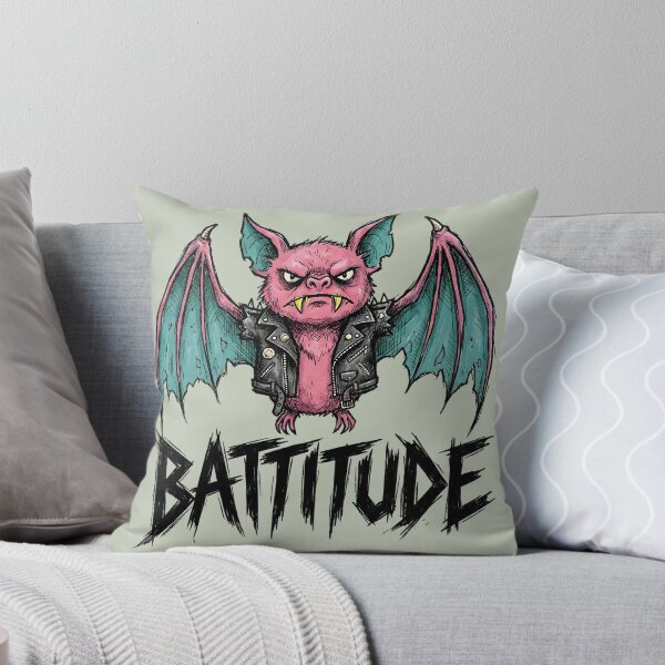 Item preview, Battitude: The Punk Rock Night Crawler designed and sold by AwesomeBeyondLimits.