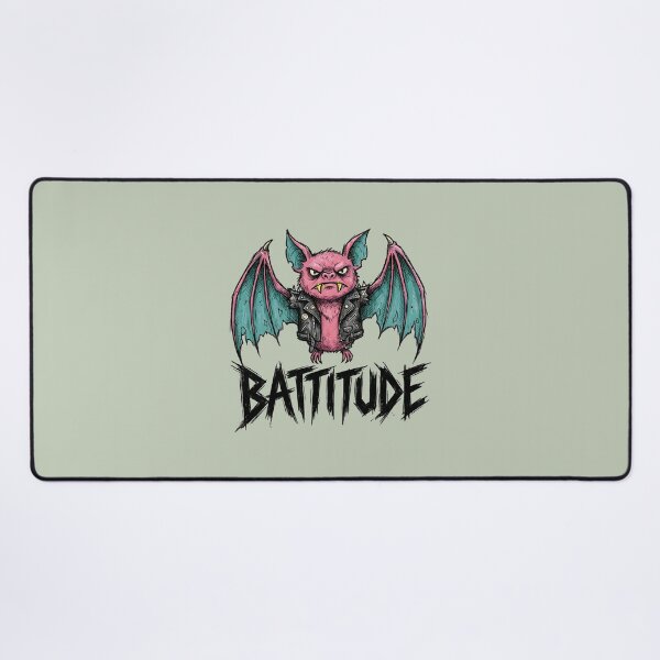 Item preview, Battitude: The Punk Rock Night Crawler designed and sold by AwesomeBeyondLimits.