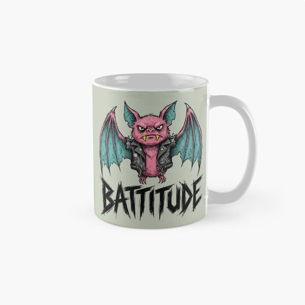 Item preview, Battitude: The Punk Rock Night Crawler designed and sold by AwesomeBeyondLimits.