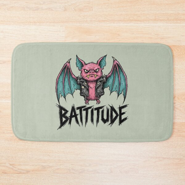 Item preview, Battitude: The Punk Rock Night Crawler designed and sold by AwesomeBeyondLimits.