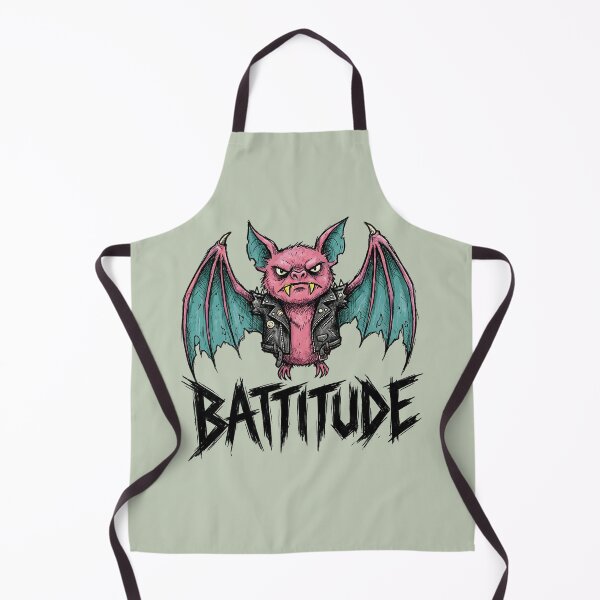 Item preview, Battitude: The Punk Rock Night Crawler designed and sold by AwesomeBeyondLimits.