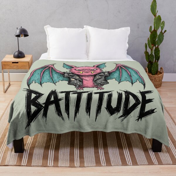Item preview, Battitude: The Punk Rock Night Crawler designed and sold by AwesomeBeyondLimits.