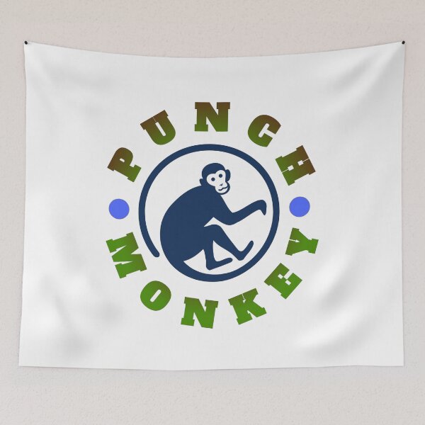 Item preview, Punch monkey designed and sold by AWADHESH  CHAURASIA.