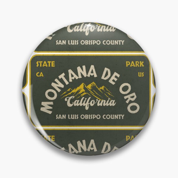 Item preview, Montaña de Oro State Park, San Luis Obispo County, California, badge design designed and sold by Wanderful-roads.