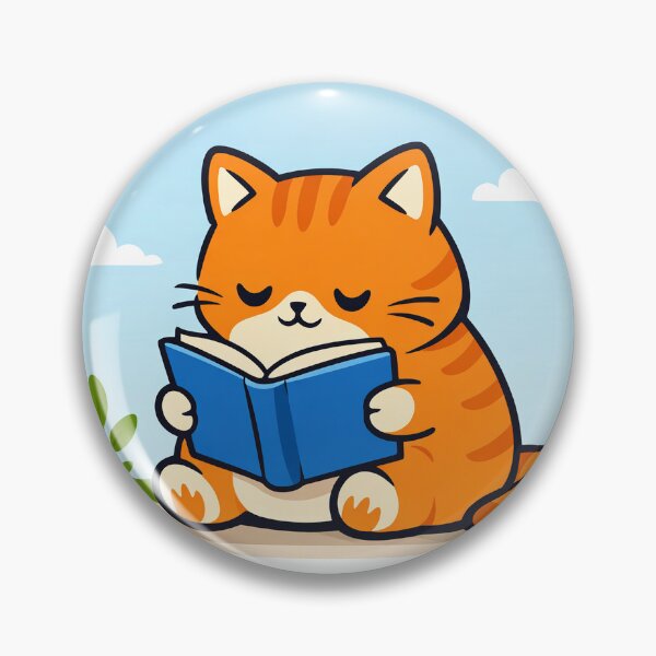Item preview, Cat reading designed and sold by DanisaConfort.