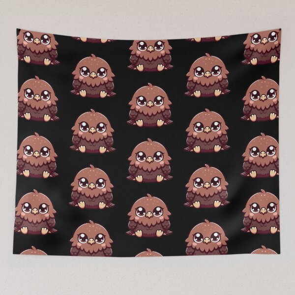 Item preview, Cute Baby Wedge-Tailed Eagle - Kawaii Australian Bird designed and sold by GREENZ0NE.