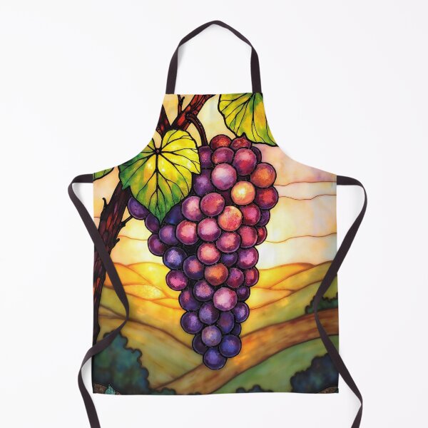 Item preview, Stained Glass Grapes | Vineyard Wine Art designed and sold by Debbie Schulte.