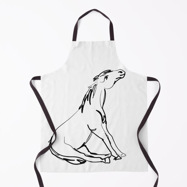 Item preview, Sitting Horse Sketch designed and sold by Antiope33.