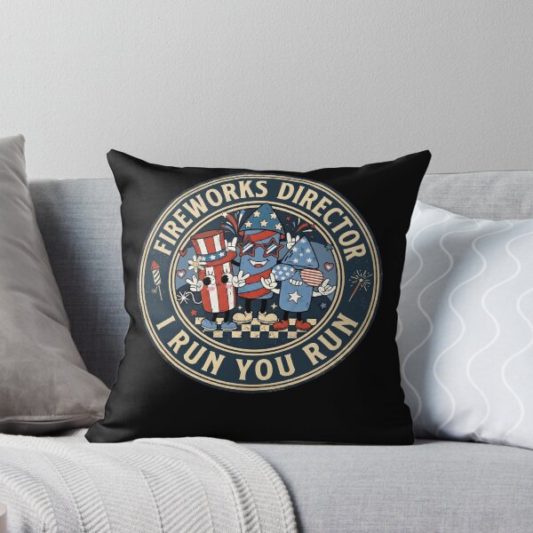 Item preview, Fireworks Director I Run You Run Funny 4th of July Fireworks  designed and sold by THREE LITTLE BEANS.