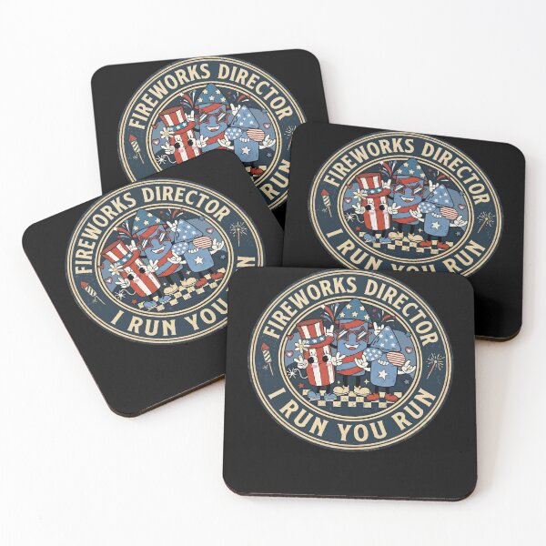 Item preview, Fireworks Director I Run You Run Funny 4th of July Fireworks  designed and sold by THREE LITTLE BEANS.