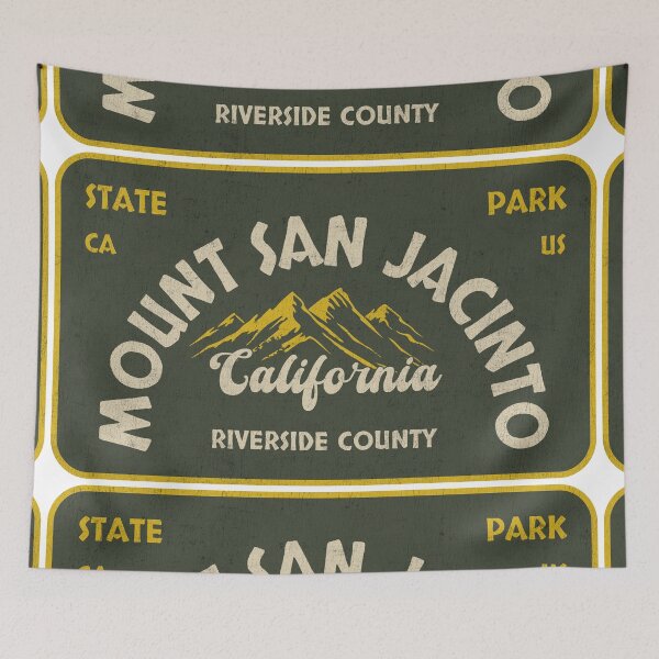 Item preview, Mount San Jacinto State Park, Riverside County, California, badge design designed and sold by Wanderful-roads.