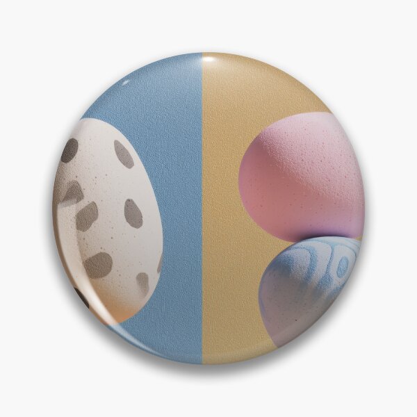 Item preview, Copy of Colorful decorative eggs arranged on a pastel background with shadows and textures visible designed and sold by Stellar Geometry.