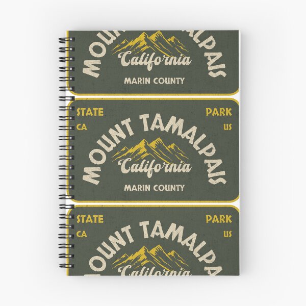 Item preview, Mount Tamalpais State Park, Marin County, California, badge design designed and sold by Wanderful-roads.