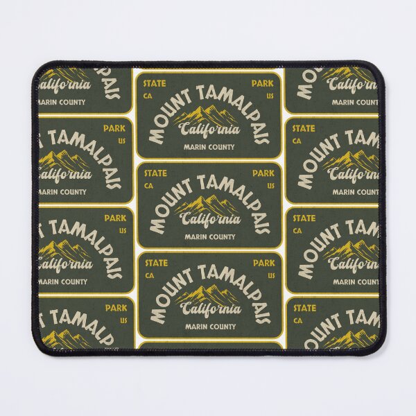 Item preview, Mount Tamalpais State Park, Marin County, California, badge design designed and sold by Wanderful-roads.