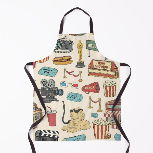 Item preview, Retro 80s 90s Pop Culture Doodle Pattern Art designed and sold by Cine8.