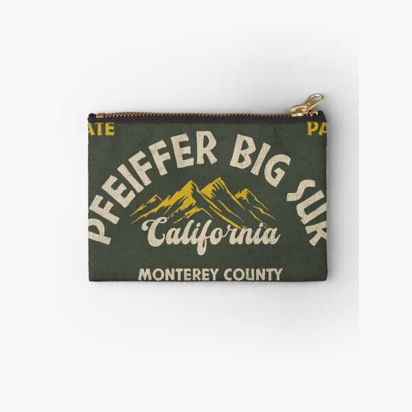 Item preview, Pfeiffer Big Sur State Park, Monterey County, California, badge design designed and sold by Wanderful-roads.