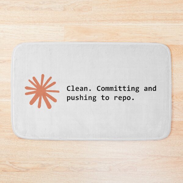 Item preview, Clean. Committing and pushing to repo. designed and sold by VibeShirting.
