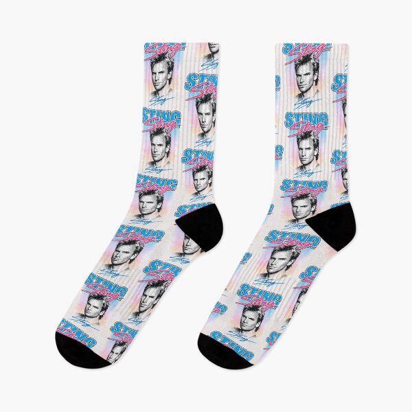Item preview, Sting – 80s Retro Halftone designed and sold by TheArtOfCar.