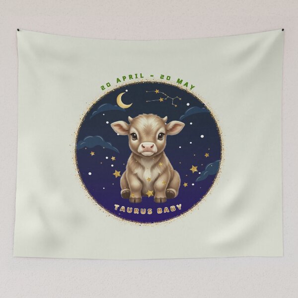 Item preview, Kids Zodiac - Baby Taurus designed and sold by EnlightArt.