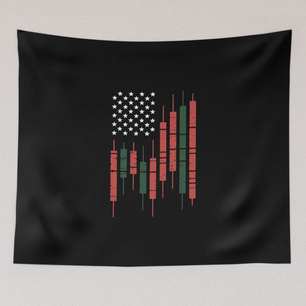 Item preview, Trading Market American Flag designed and sold by jkrphoto.