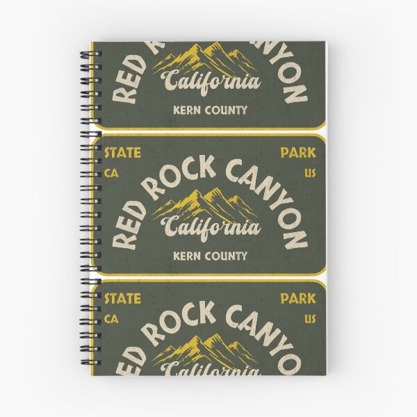 Item preview, Red Rock Canyon State Park, Kern County, California, badge design designed and sold by Wanderful-roads.