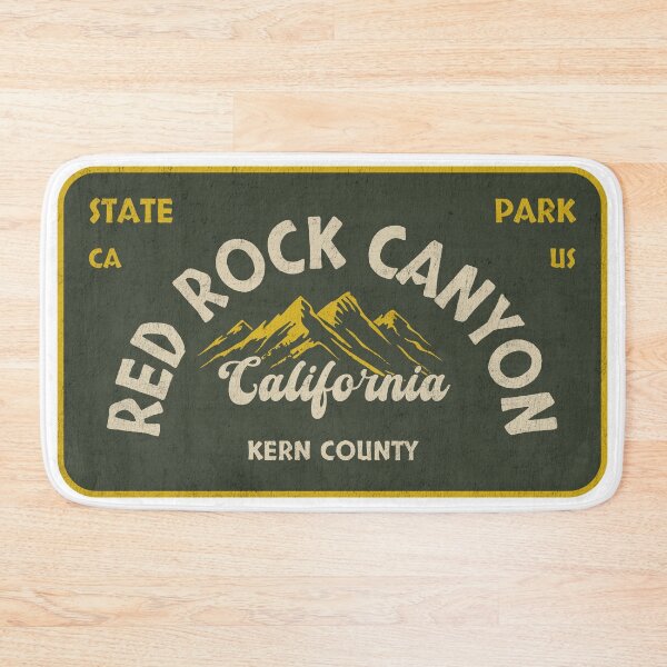 Item preview, Red Rock Canyon State Park, Kern County, California, badge design designed and sold by Wanderful-roads.