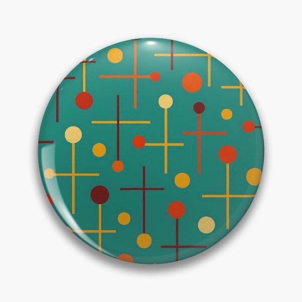 Item preview, Retro Geometric Dots and Lines Pattern designed and sold by Artozat.
