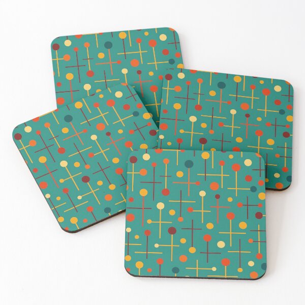 Item preview, Retro Geometric Dots and Lines Pattern designed and sold by Artozat.