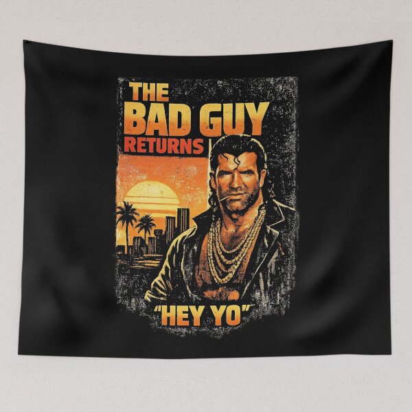 Item preview, Razor Ramon The Bad Guy Returns VHS Movie Poster Wrestling designed and sold by TheArtOfCar.
