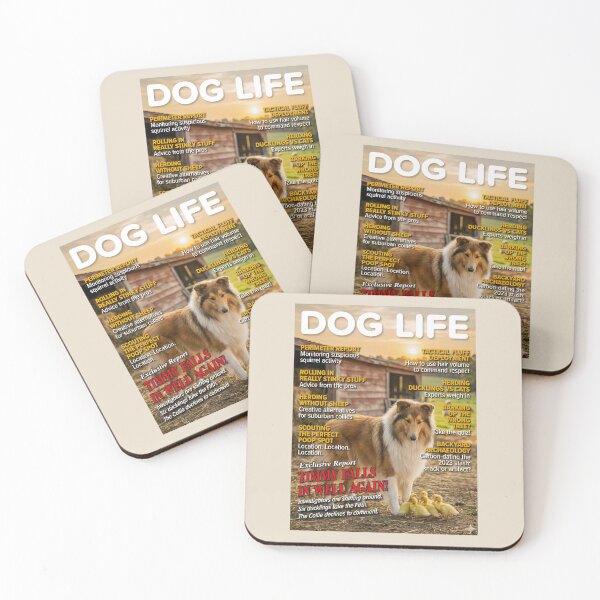 Item preview, DOG LIFE Magazine: Timmy Falls In Well Again Collie Parody designed and sold by FrancophileFun.