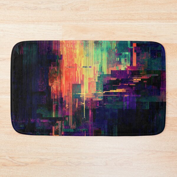 Item preview, The Glitch City at Dawn designed and sold by oanaunciuleanu.