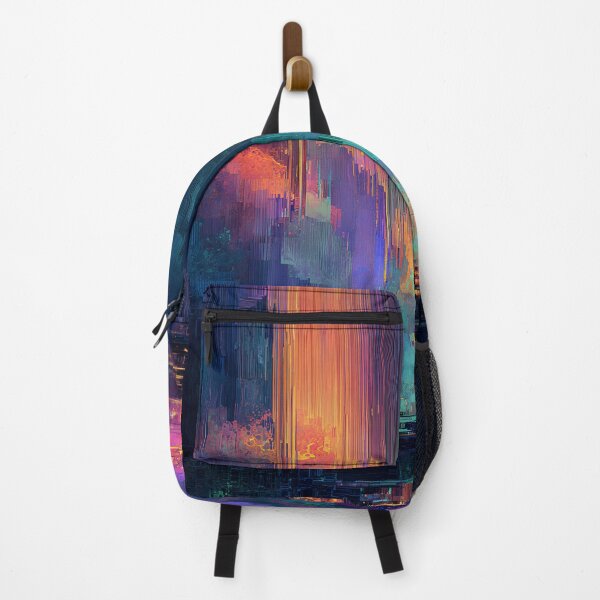 Item preview, The Glitch City at Dawn designed and sold by oanaunciuleanu.