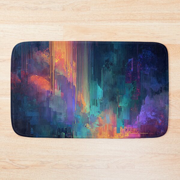 Item preview, The Glitch City at Dawn designed and sold by oanaunciuleanu.