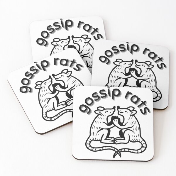 Item preview, Gossip rats designed and sold by rodtatua.