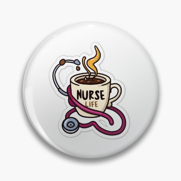 Item preview, Funny Nurse Mode ON Sticker designed and sold by piyu123456.