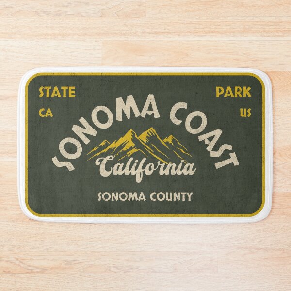 Item preview, Sonoma Coast State Park, Sonoma County, California, badge design designed and sold by Wanderful-roads.