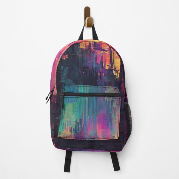 Item preview, The Glitch City at Dawn designed and sold by oanaunciuleanu.
